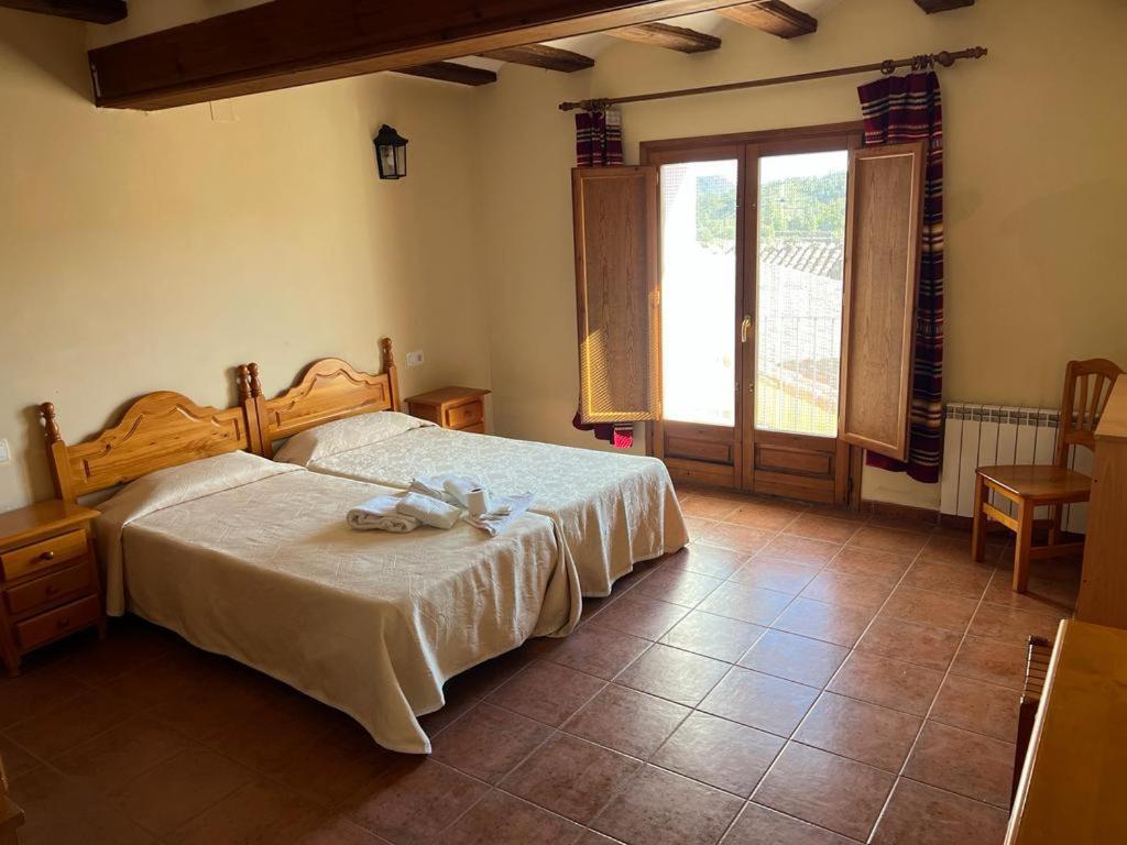 Hotel El Bergantes Zorita del Maestrazgo Exteriör bild