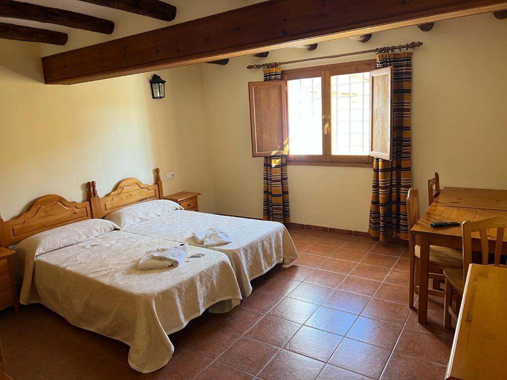 Hotel El Bergantes Zorita del Maestrazgo Exteriör bild
