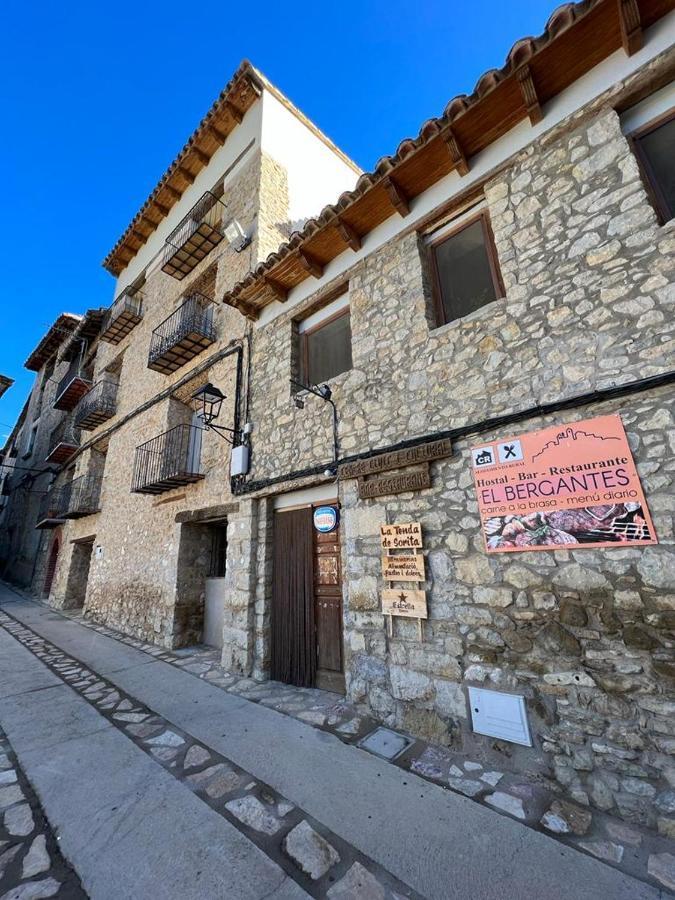 Hotel El Bergantes Zorita del Maestrazgo Exteriör bild