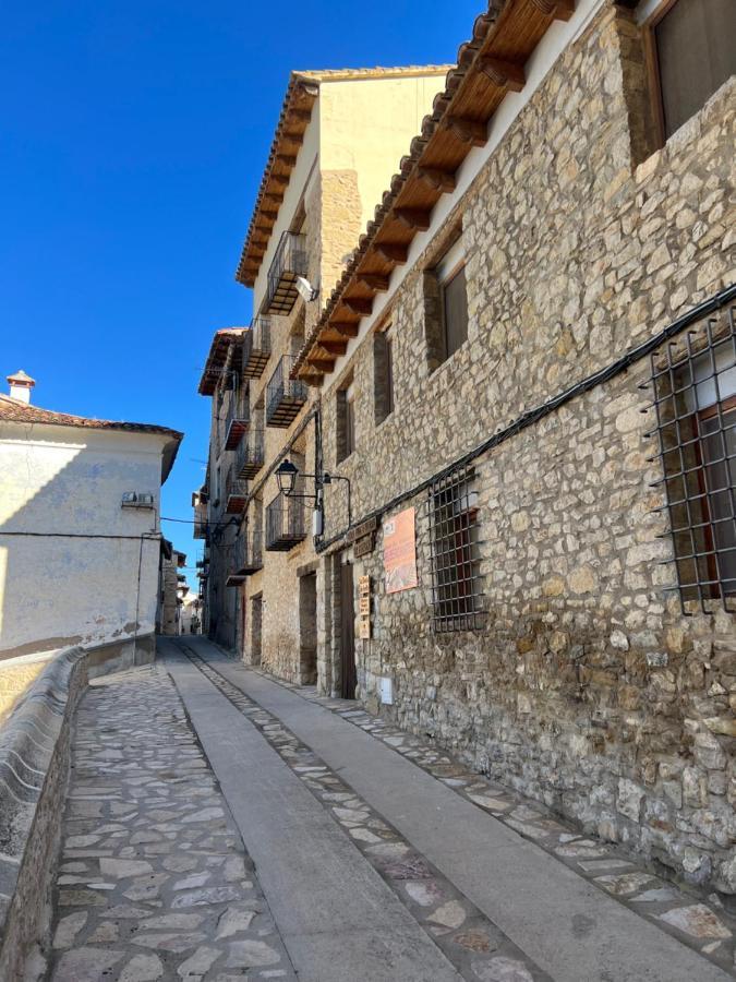 Hotel El Bergantes Zorita del Maestrazgo Exteriör bild