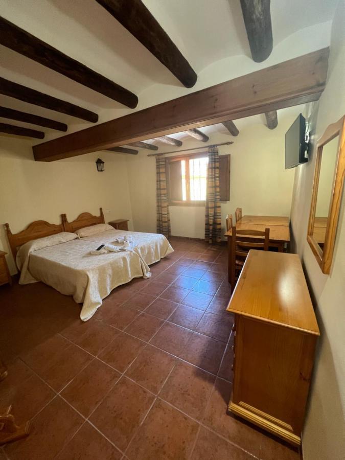 Hotel El Bergantes Zorita del Maestrazgo Exteriör bild