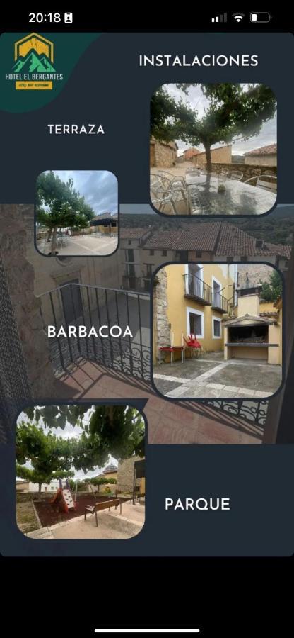 Hotel El Bergantes Zorita del Maestrazgo Exteriör bild